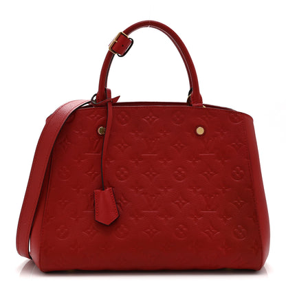 Louis Vuitton Empreinte Montaigne MM Cherry 1 of 10