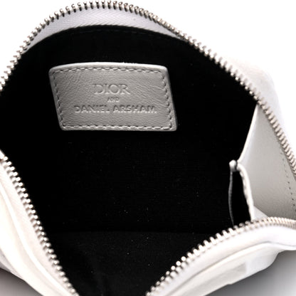Christian Dior X DANIEL ARSHAM Grained Calfskin Zip Charm White 4 of 6