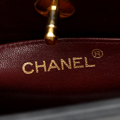 Chanel Lambskin Quilted Small 31 Shopping Bag Black 6 of 10