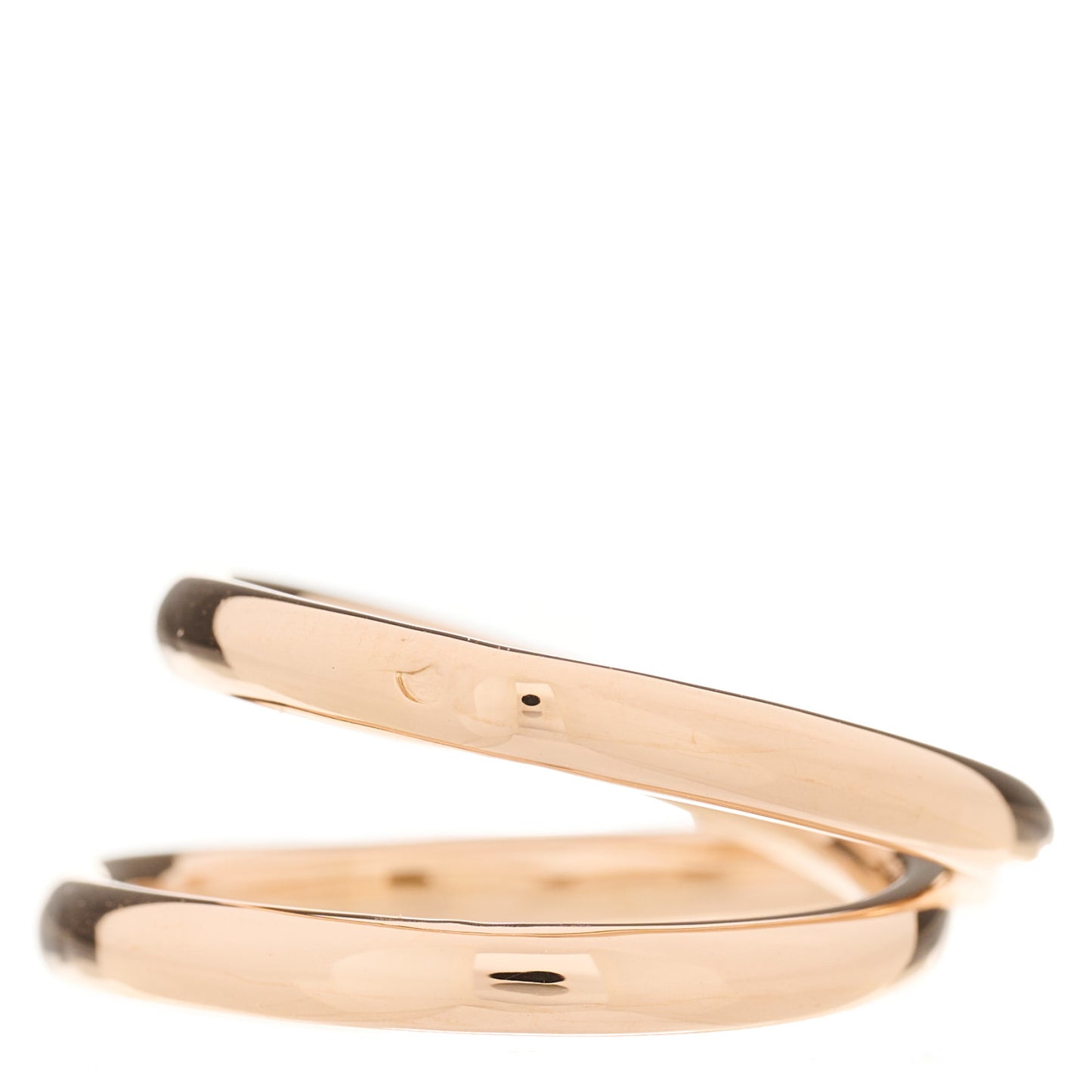 18K Rose Gold MM Vertige Coeur Ring 51 5.75