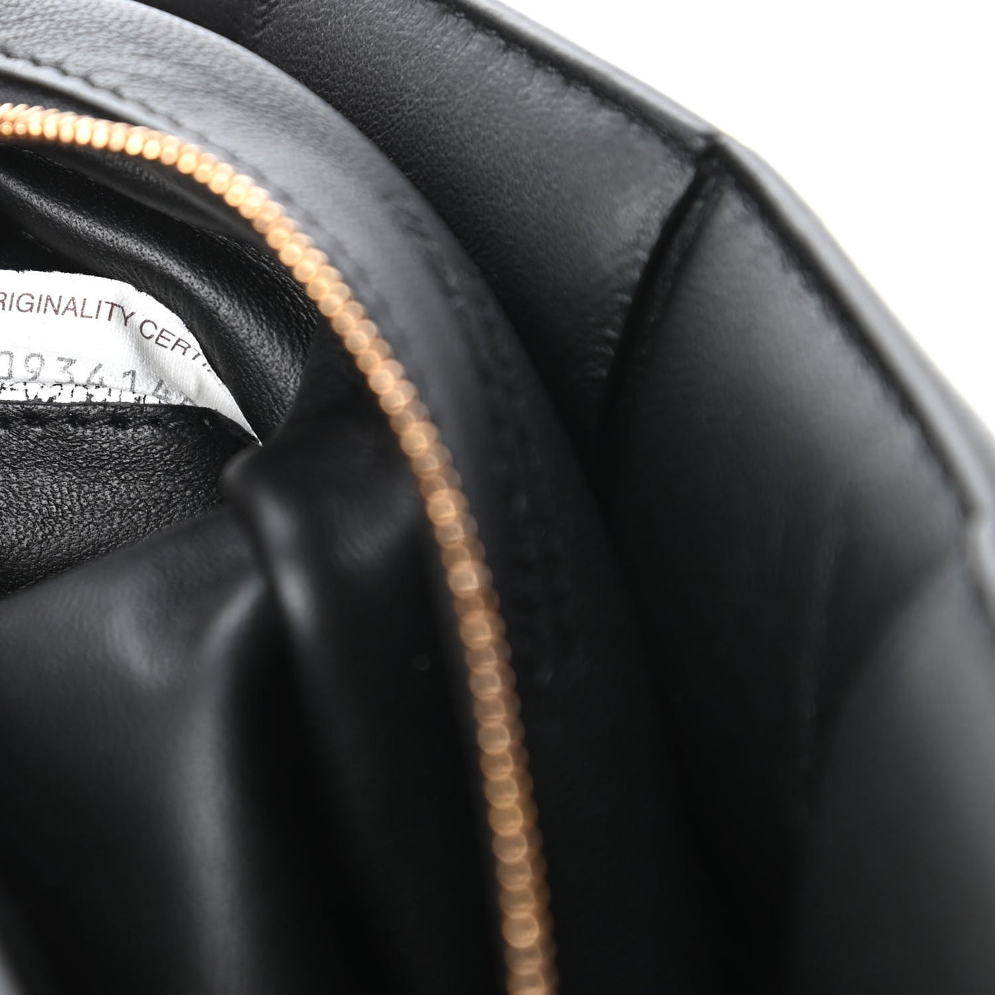Lambskin Maxi Intreccio Padded Chain Cassette Crossbody Bag Black