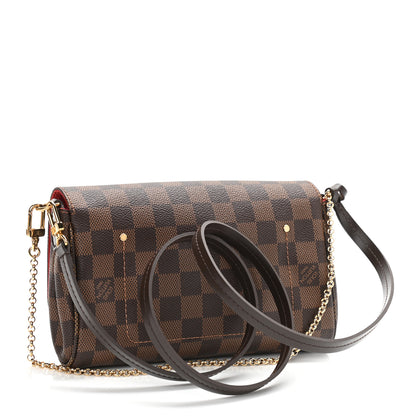 Louis Vuitton Damier Ebene Favorite PM 3 of 10
