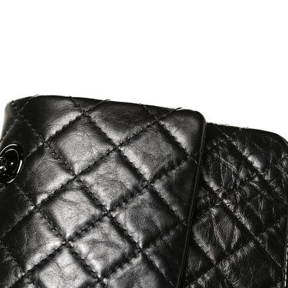 Chanel Aged Calfskin Quilted 2.55 Reissue 225 Flap So Black 6 of 6