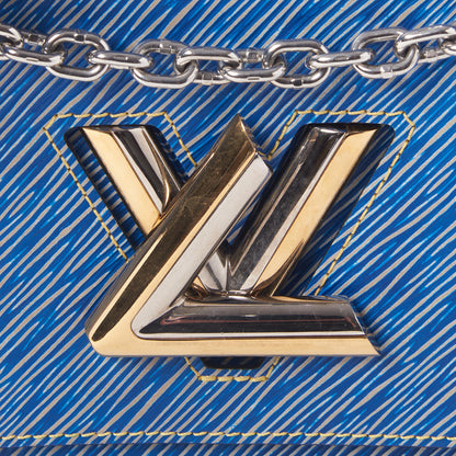 Louis Vuitton Epi Twist Shoulder Bag MM Denim Light 8 of 9