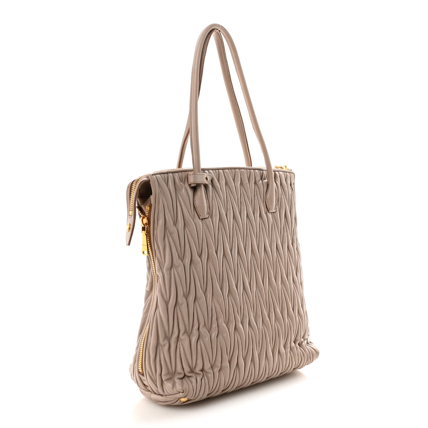 Nappa Matelasse Tote Corda