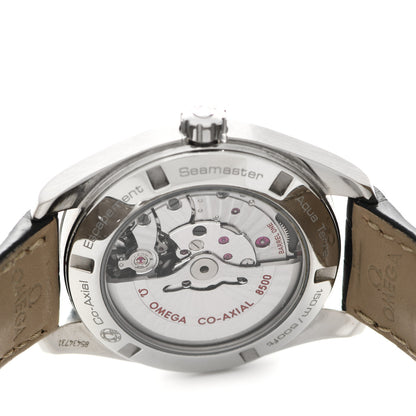 Omega Stainless Steel Alligator 42mm Seamaster Aqua Terra 150M Co-Axial Automatic Watch Black 231.13.42.21.06.001 4 of 5