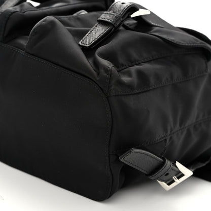 Prada Tessuto Nylon Saffiano Small Backpack Black 8 of 8