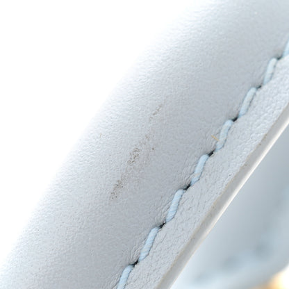 Louis Vuitton Calfskin Bubblegram Alma BB Ice Blue 10 of 11