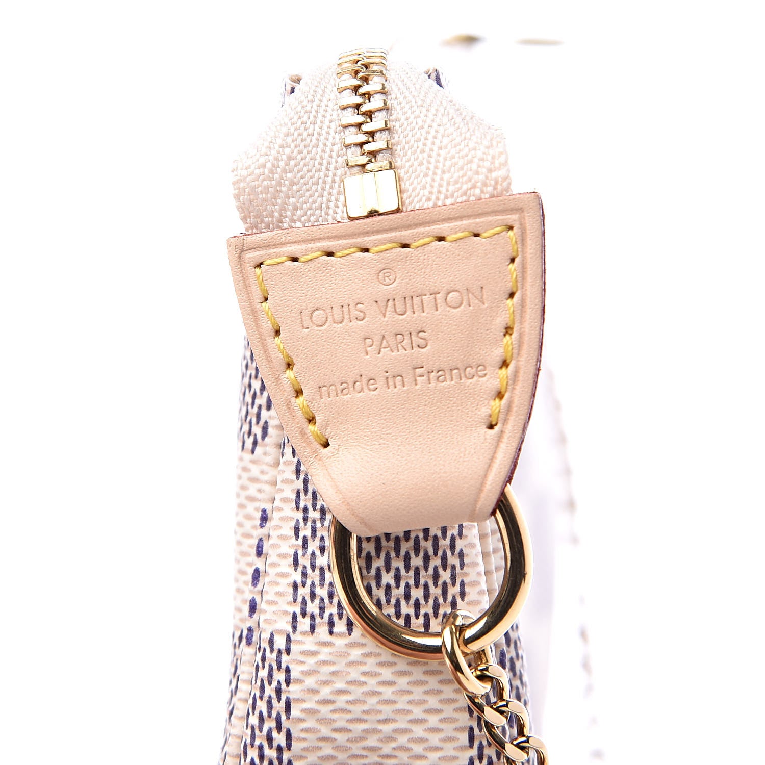Louis Vuitton Damier Azur Mini Pochette Accessories 7 of 10