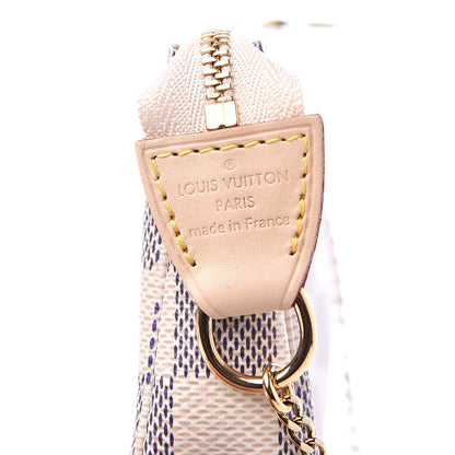 Louis Vuitton Damier Azur Mini Pochette Accessories 7 of 10