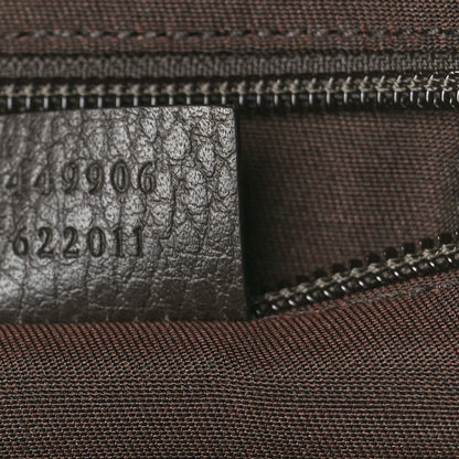 Gucci Monogram Travel Backpack Dark Brown 7 of 10