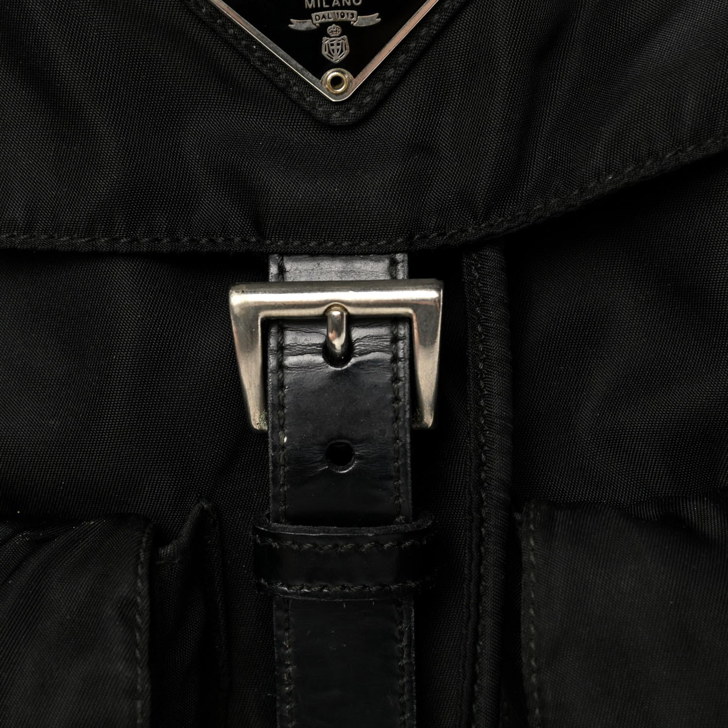 Prada Nylon Vela Medium Backpack Black 18 of 21
