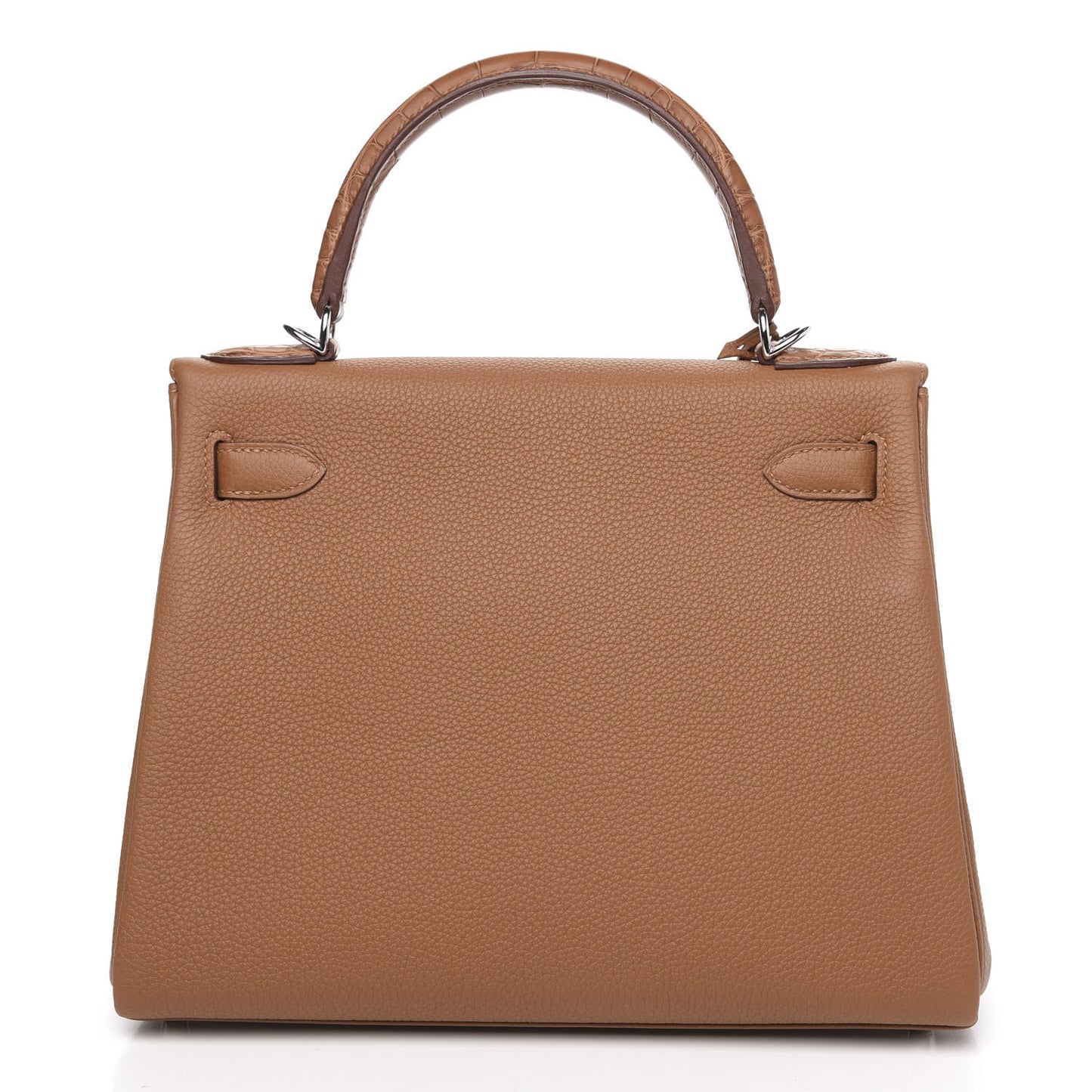 Togo Matte Alligator Kelly Retourne Touch 28 Gold