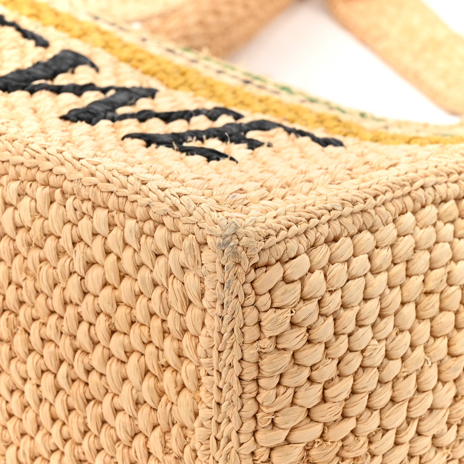 Loewe Raffia Small Paula's Ibiza Logo Tote Beige Multicolor 9 of 13