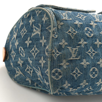 Louis Vuitton Monogram Denim Neo Speedy Blue 7 of 13