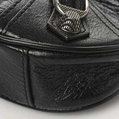 Balenciaga Agneau Arena Le Cagole Mini Purse With Chain Black 8 of 8