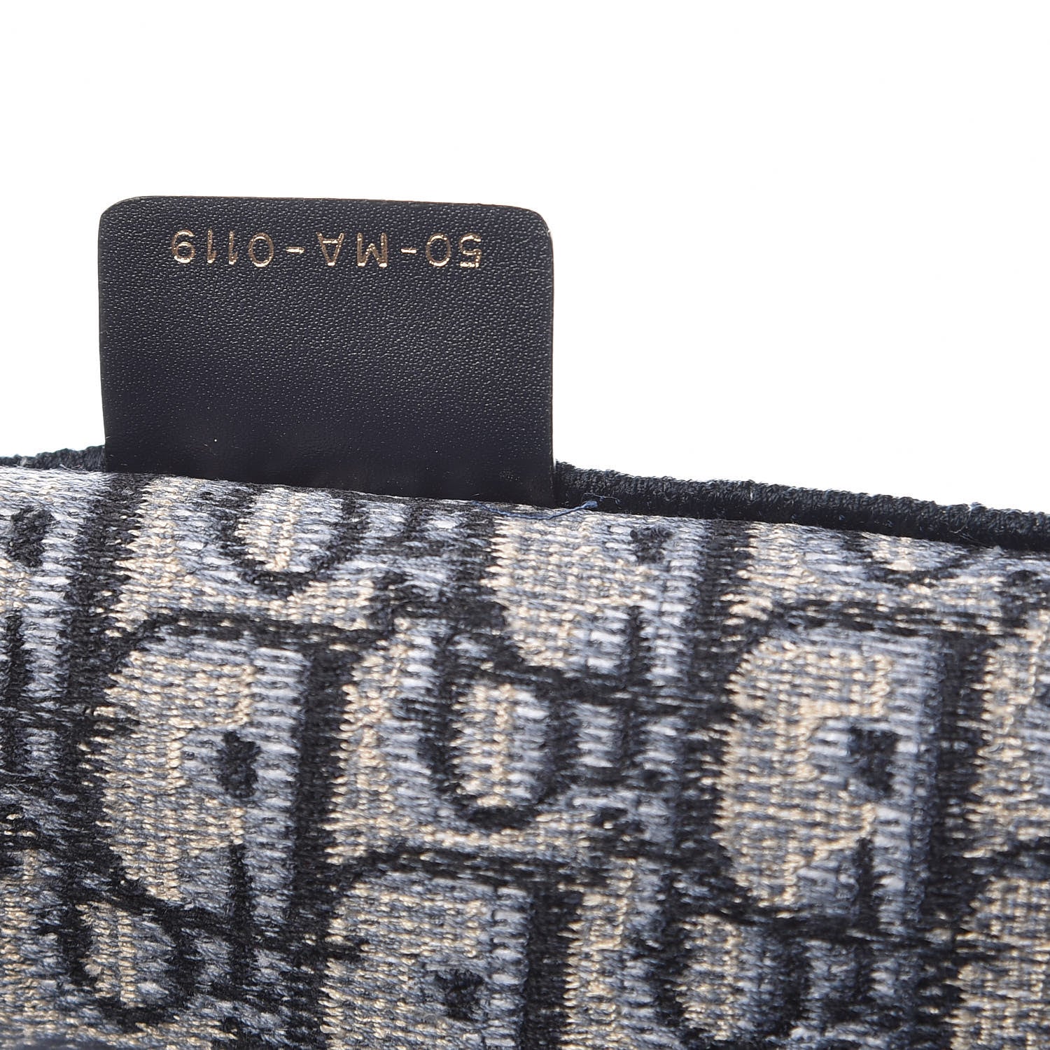 Christian Dior Oblique Book Tote Blue Multicolor 7 of 9
