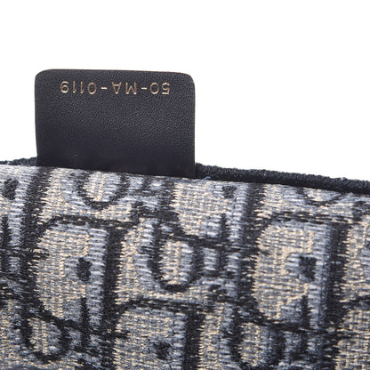 Christian Dior Oblique Book Tote Blue Multicolor 7 of 9
