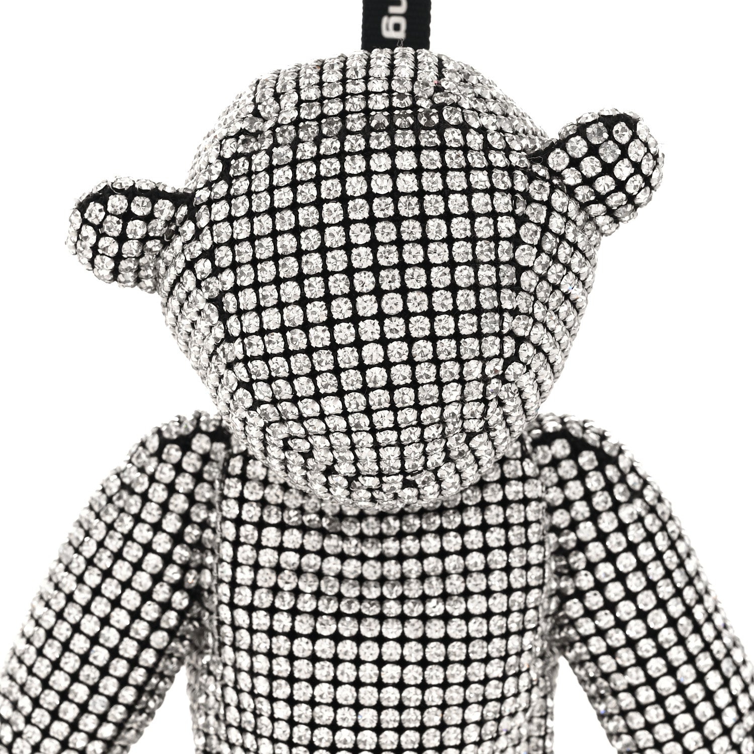 Alexander Wang Crystal Mesh Beiress Wristlet White 7 of 9