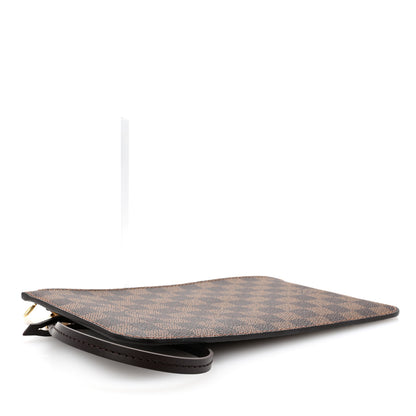 Louis Vuitton Damier Ebene Neverfull MM GM Pochette Rose Ballerine 4 of 6