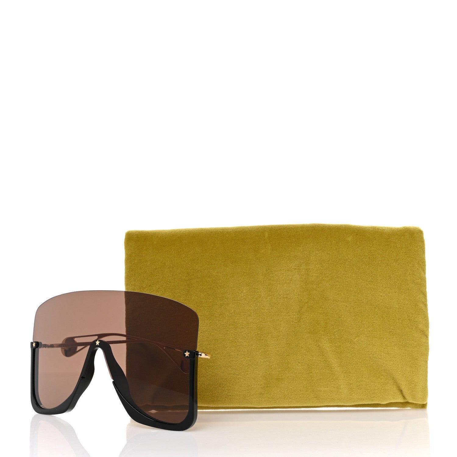 Gucci Oversized Aviator Sunglasses GG0540S Black 8 of 8