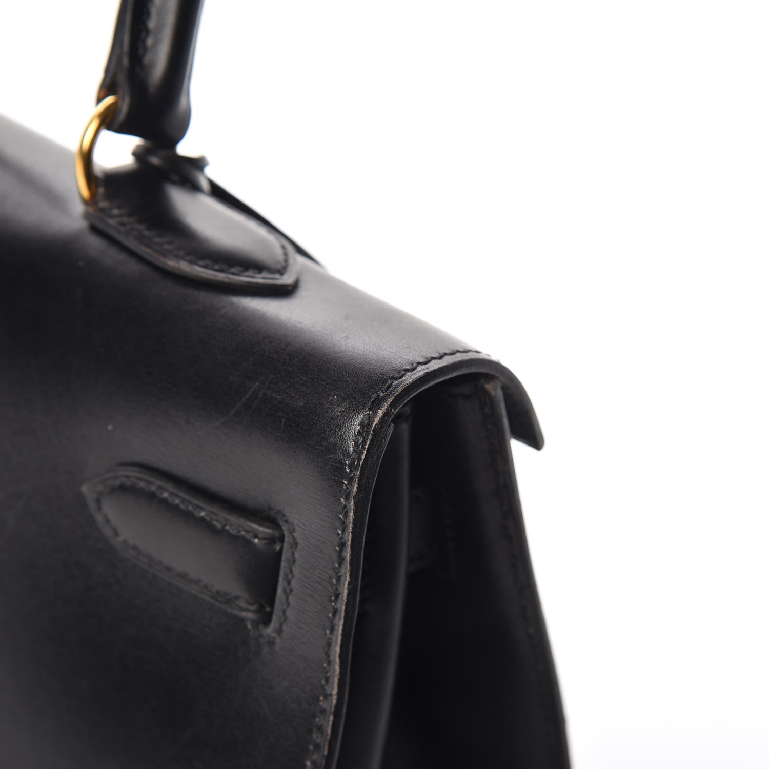 Hermes Box Kelly Sellier 35 Black 15 of 23