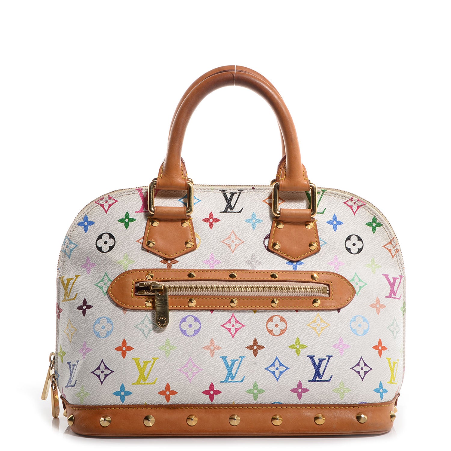 Louis Vuitton Monogram Multicolor Alma White 1 of 6