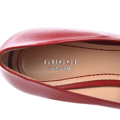Gucci Lambskin Dionysus Pumps 39 Red 6 of 10