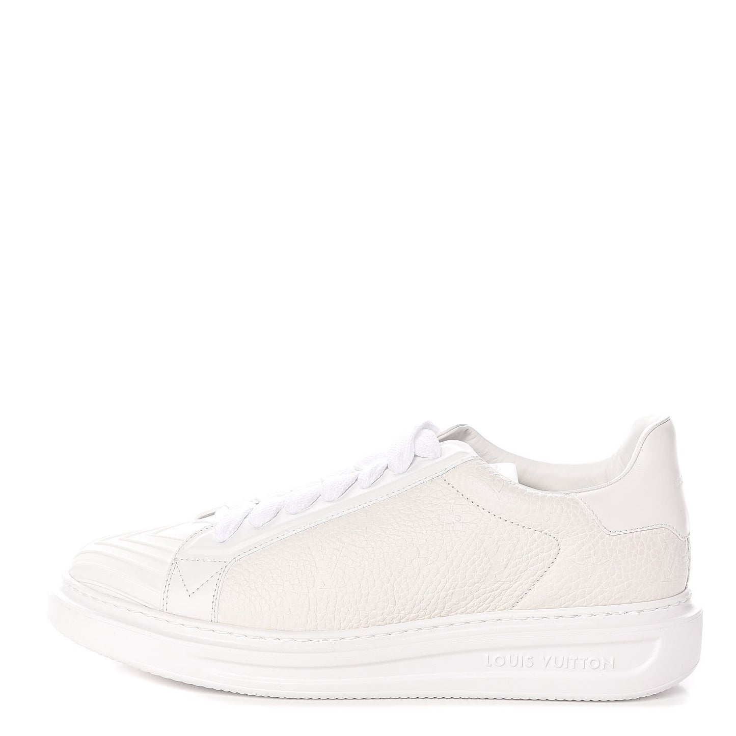 Calfskin Monogram Blaster Sneakers 9.5 White