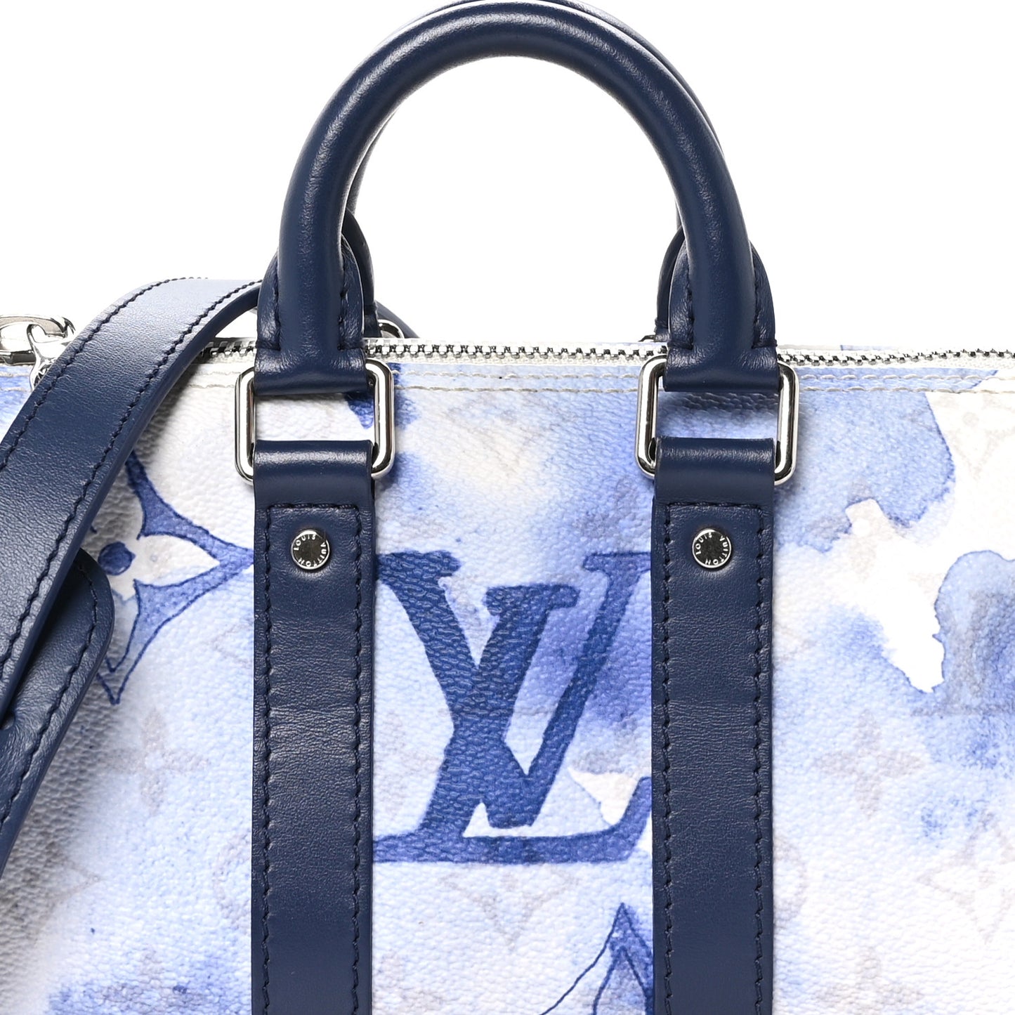 Monogram Watercolor Keepall XS Blue