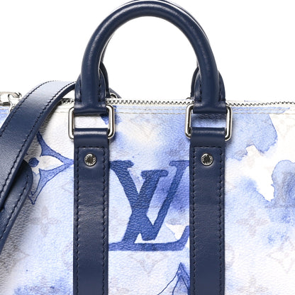 Louis Vuitton Monogram Watercolor Keepall XS Blue 7 of 10