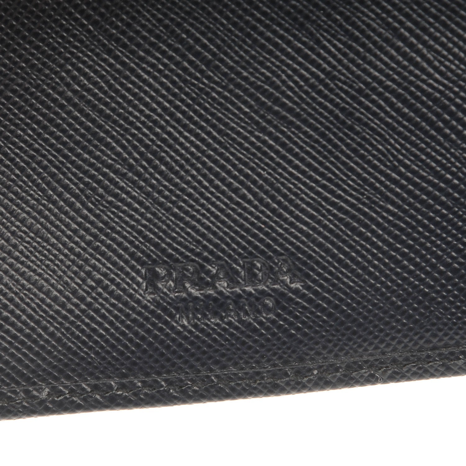 Prada Saffiano Bi-Fold Wallet Baltico 6 of 9