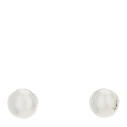 Tiffany Sterling Silver 8mm HardWear Ball Earrings 1 of 4