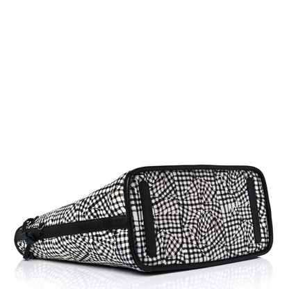 MCM Visetos Medium Liz Reversible Shopper Tote Black 7 of 21
