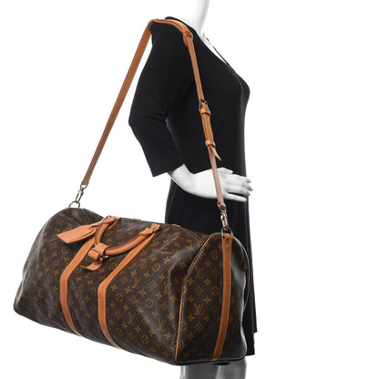 Louis Vuitton Monogram Keepall Bandouliere 55 2 of 16