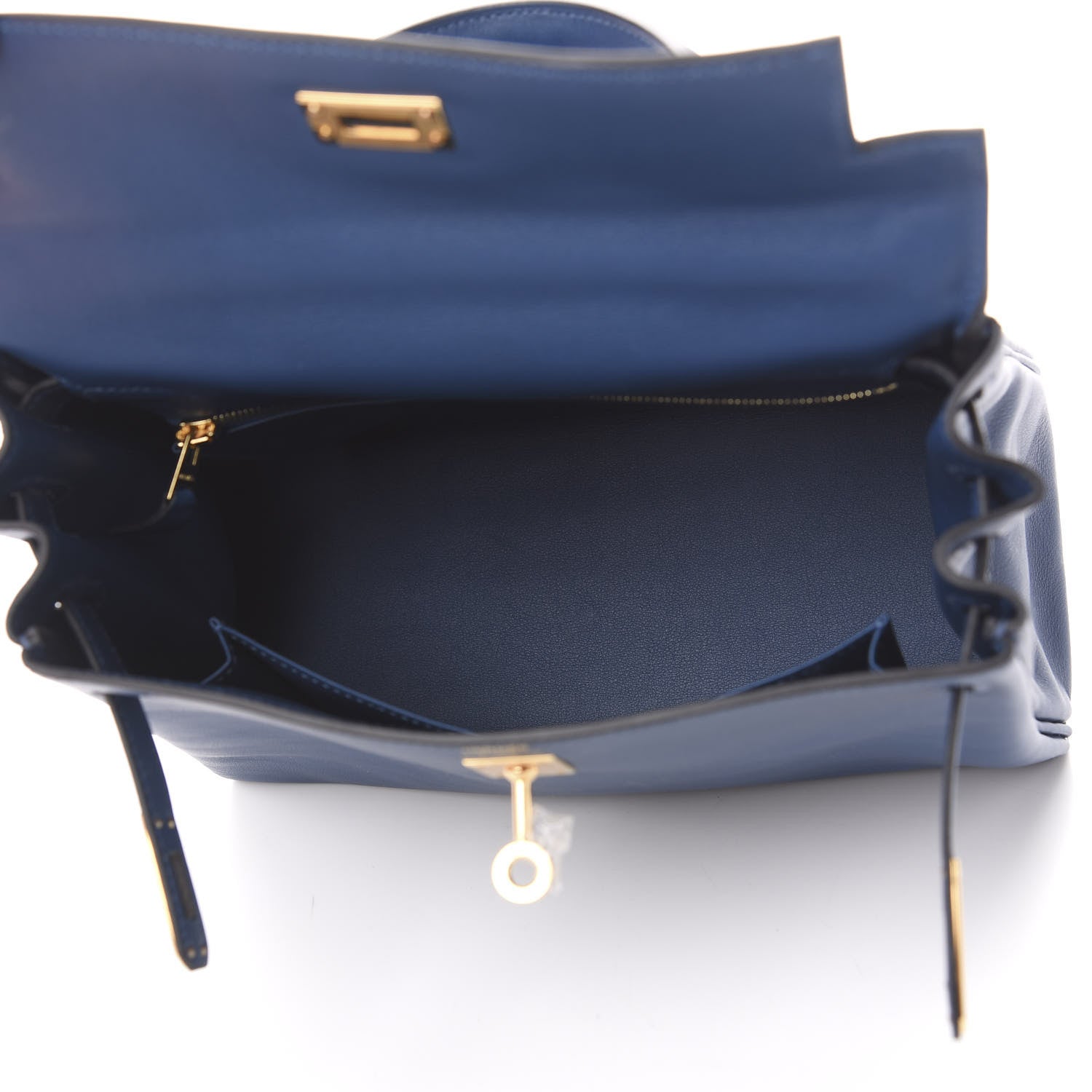 Hermes Swift Kelly Retourne 25 Deep Bleu 5 of 11