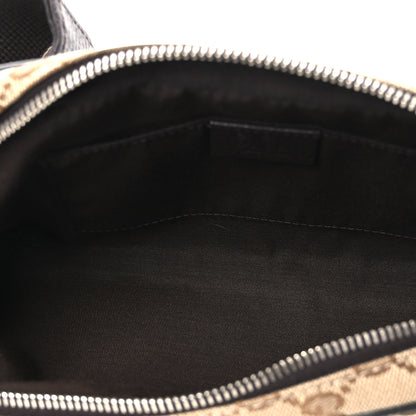 Gucci Monogram Belt Bag Dark Brown 5 of 12