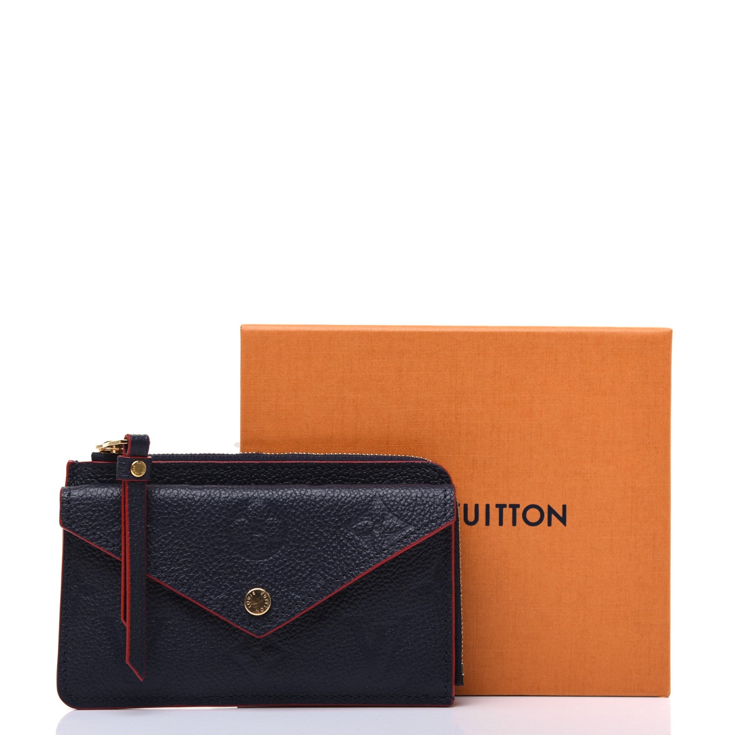 Louis Vuitton Empreinte Recto Verso Card Holder Marine Rouge 11 of 11
