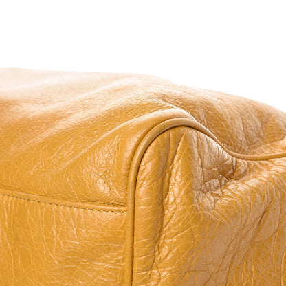 Balenciaga Agneau Classic Hardware Velo Jaune Moutarde 14 of 14