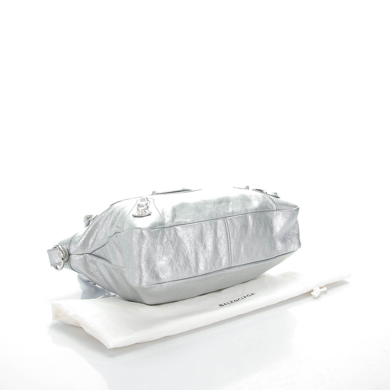 Balenciaga Agneau Giant 12 Silver Hardware Town Gris Aluminum 4 of 7