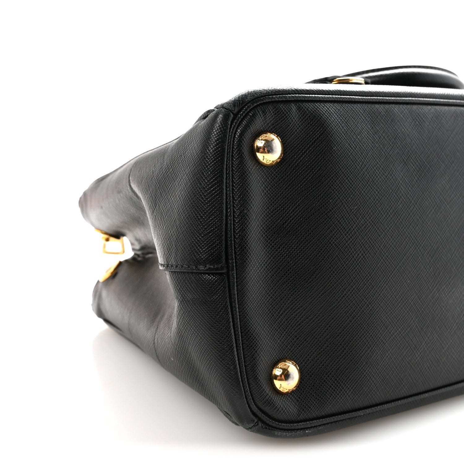 Prada Saffiano Lux Small Galleria Double Zip Tote Black 1876683