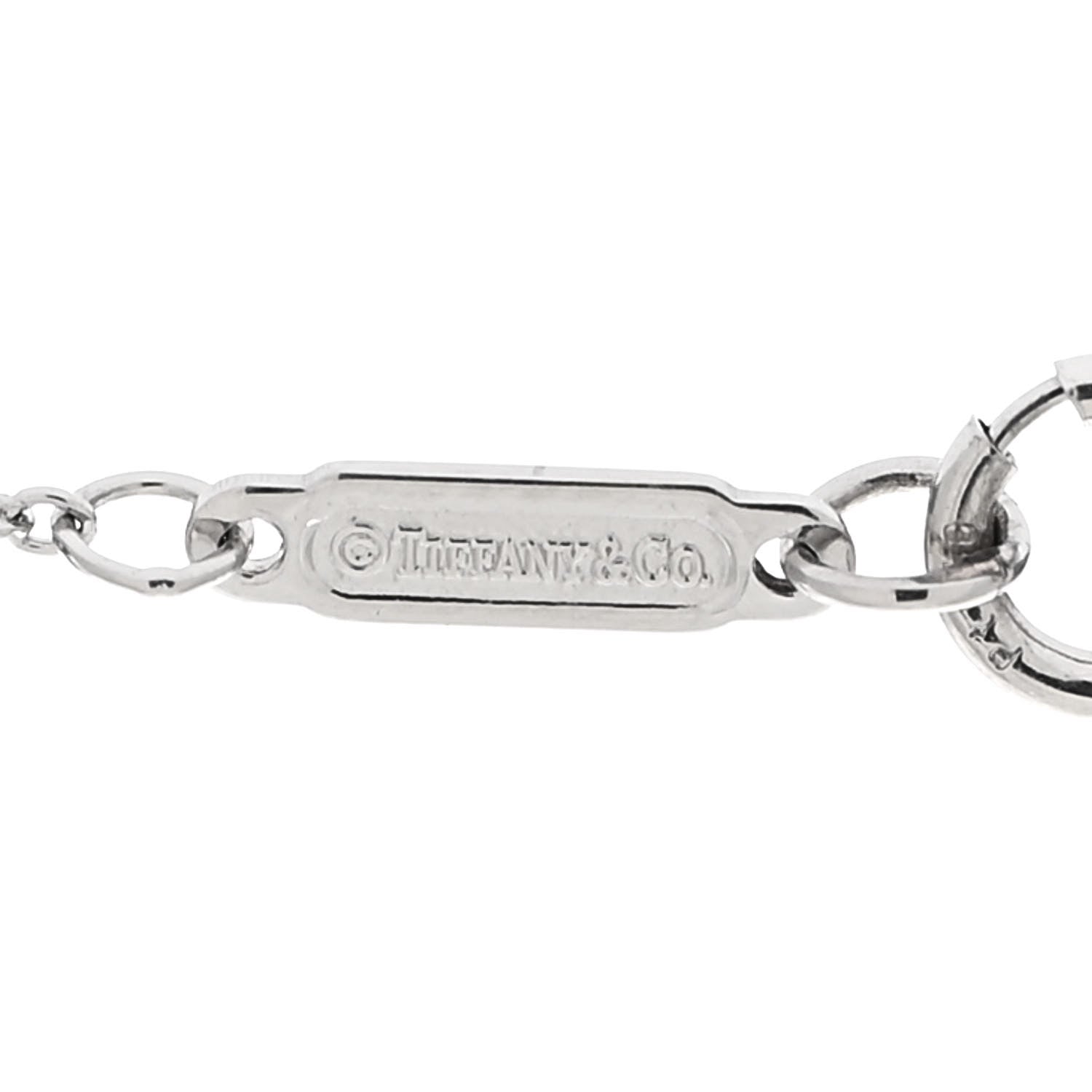 Tiffany Platinum Diamond Tanzanite Paper Flowers Pendant Necklace 4 of 5