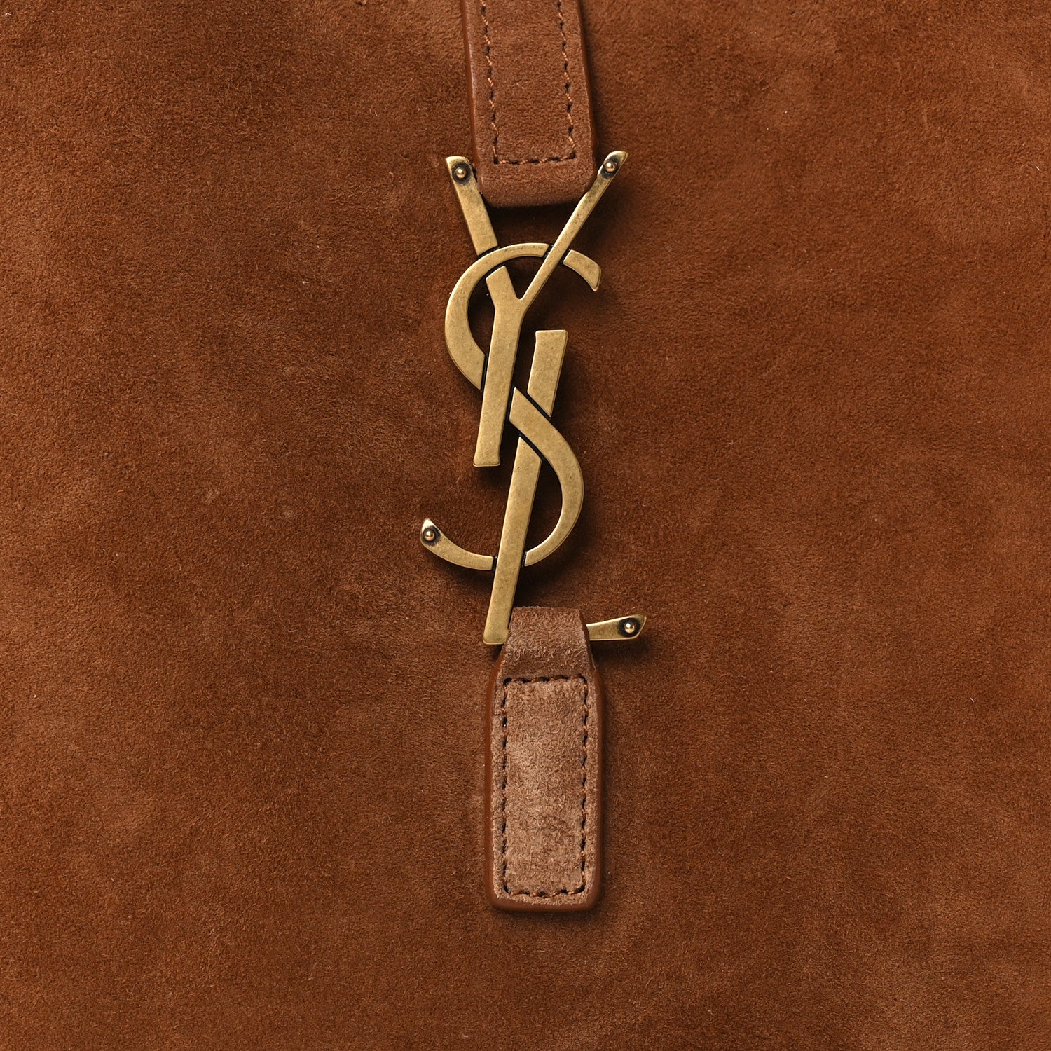 Saint Laurent Suede Small Le 5 A 7 Soft Hobo Snuff 8 of 10