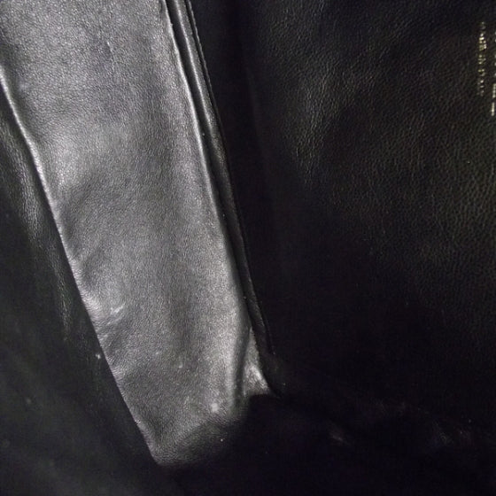Patent Jumbo Flap Black