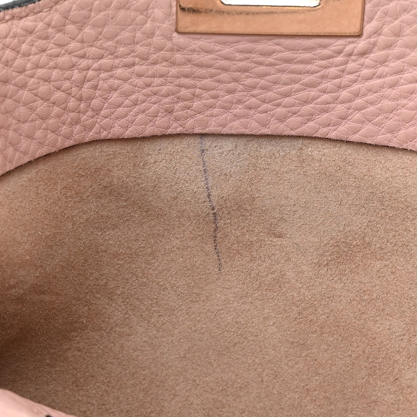 Pebbled Calfskin Small Rockstud Flip-Lock Messenger Bag Water Rose