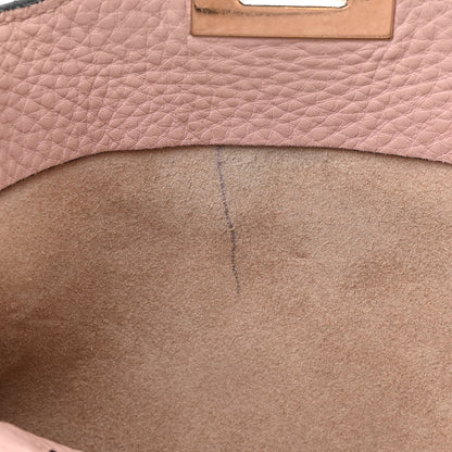 Valentino Garavani Pebbled Calfskin Small Rockstud Flip-Lock Messenger Bag Water Rose 11 of 21