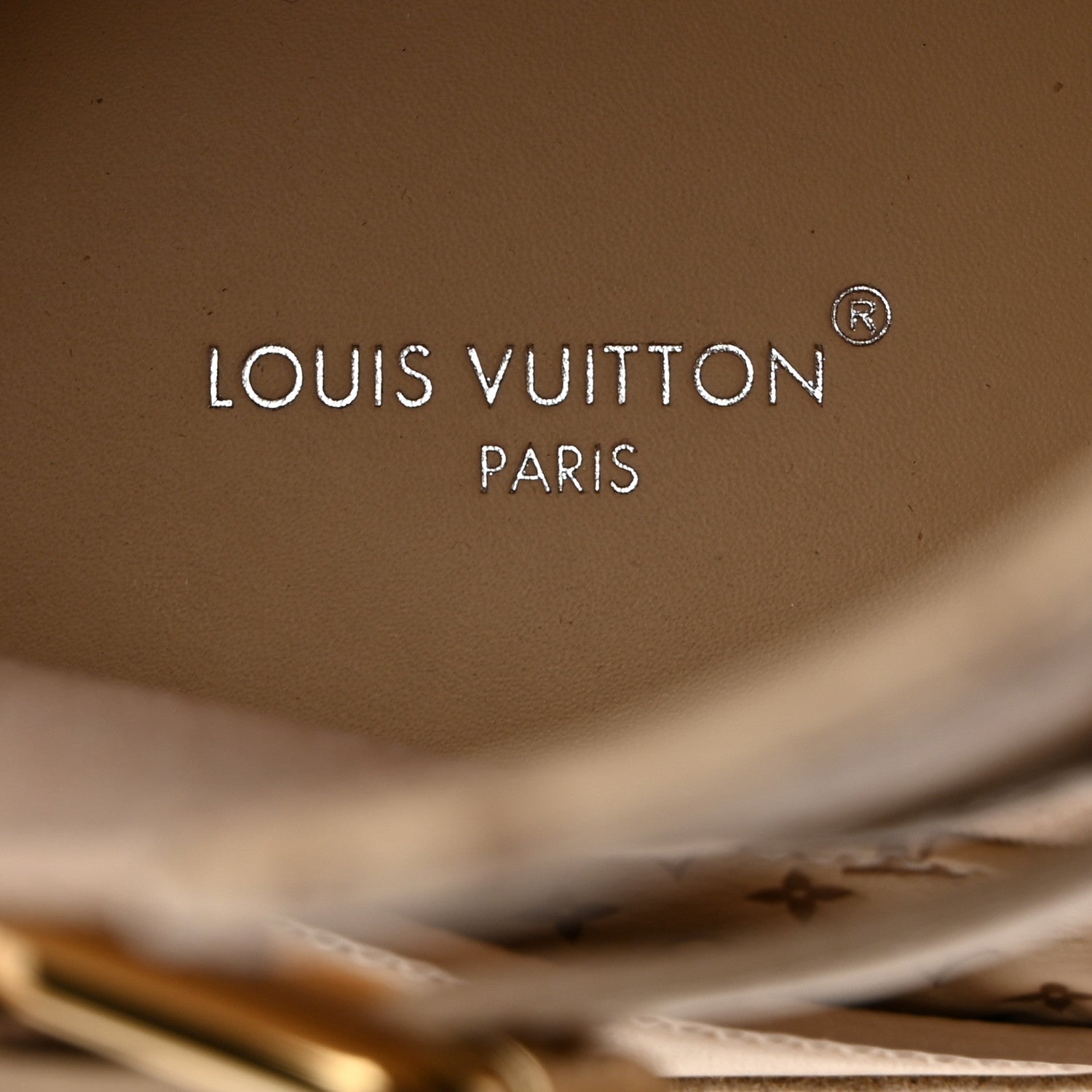 Louis Vuitton Suede Calfskin Embossed Monogram Laureate Platform Desert Boots 38 Beige 6 of 9
