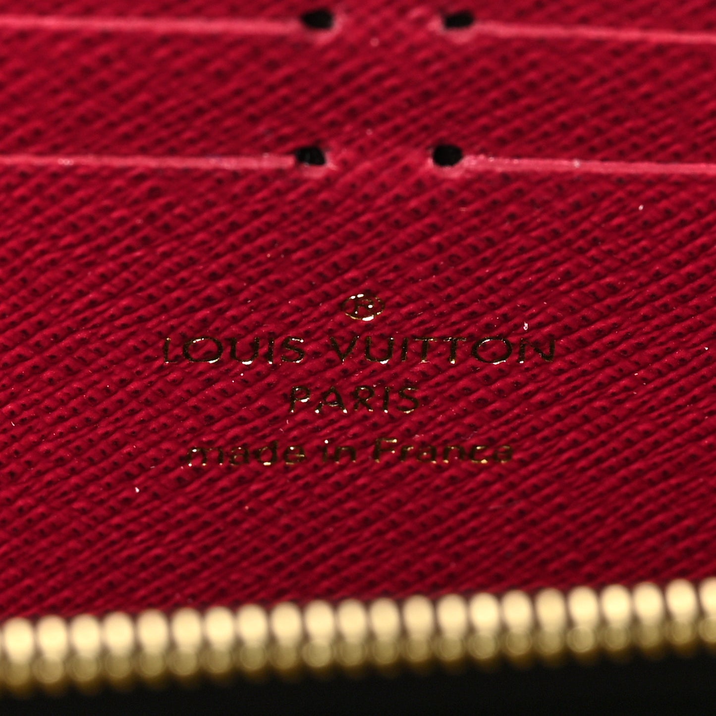 Monogram Clemence Wallet Fuchsia