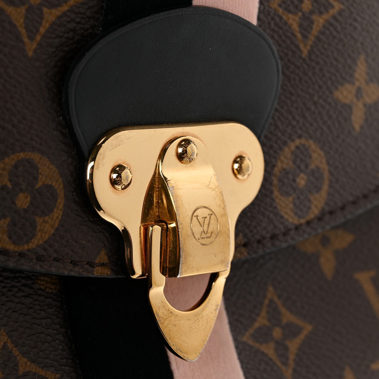 Louis Vuitton Monogram Georges BB Black Light Pink 8 of 13