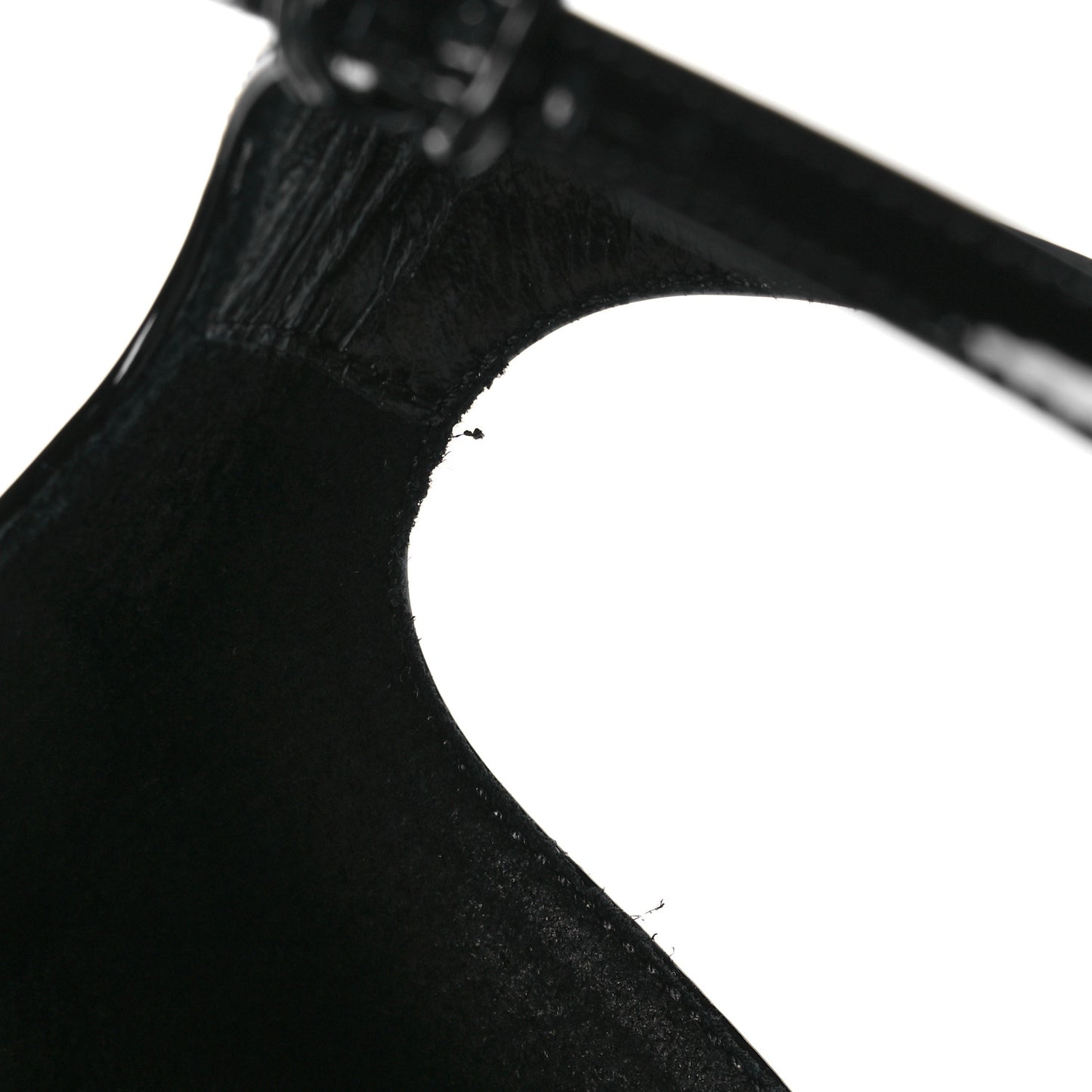 Patent Calfskin Opyum 85 Sandals 37 Black